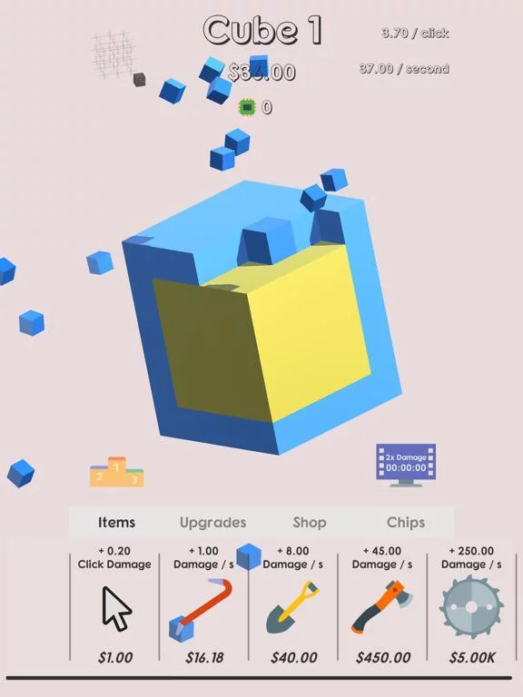 Изображение игры: Idle Isometry