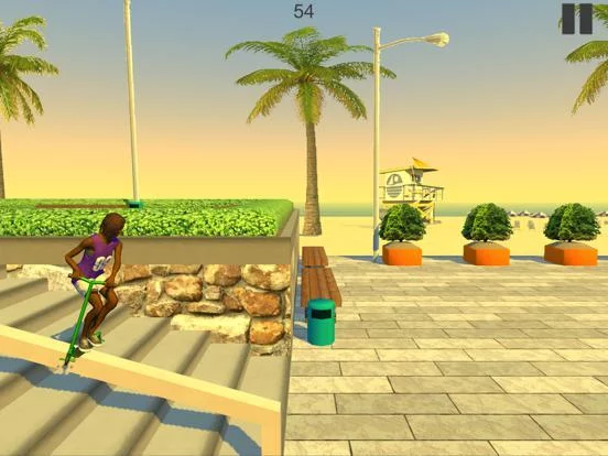 Изображение игры: Street Lines: Scooter