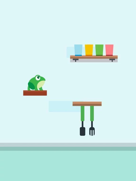 Изображение игры: Jump Froggy!