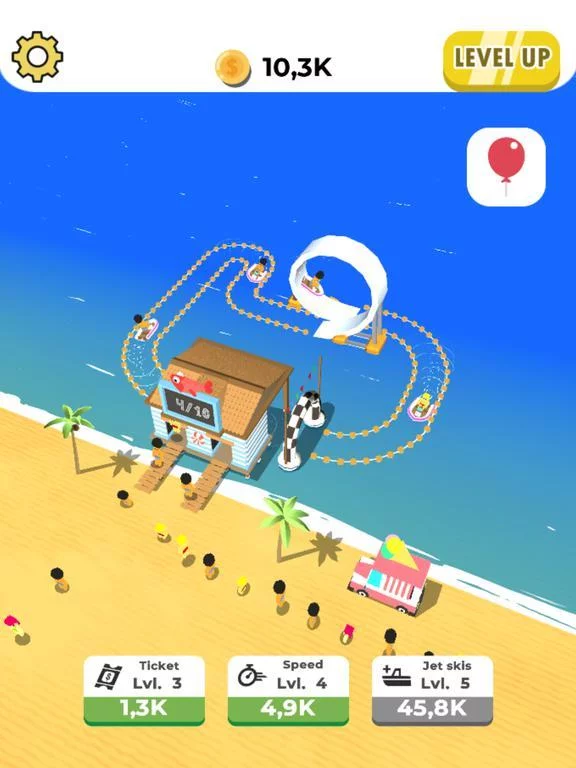 Изображение игры: Idle Jet Ski