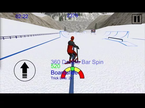 Изображение игры: Snowscooter FM3D