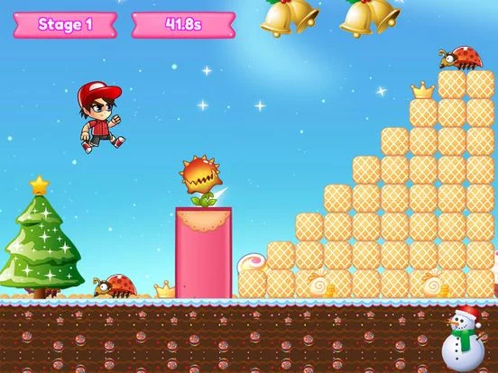 Изображение игры: Bros's Adventure: Shooter