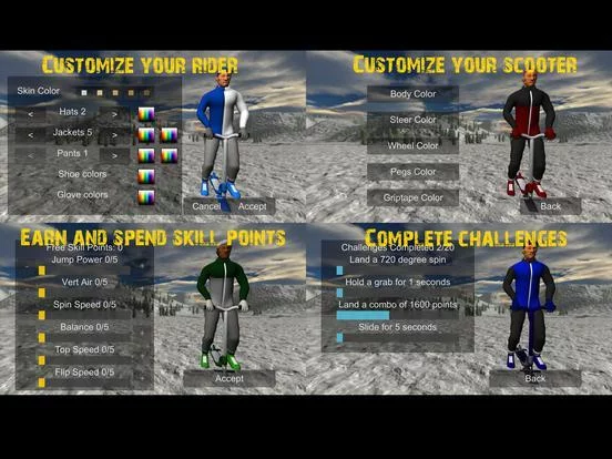 Изображение игры: Snowscooter FM3D