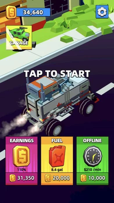 Изображение игры: Zombie Road!