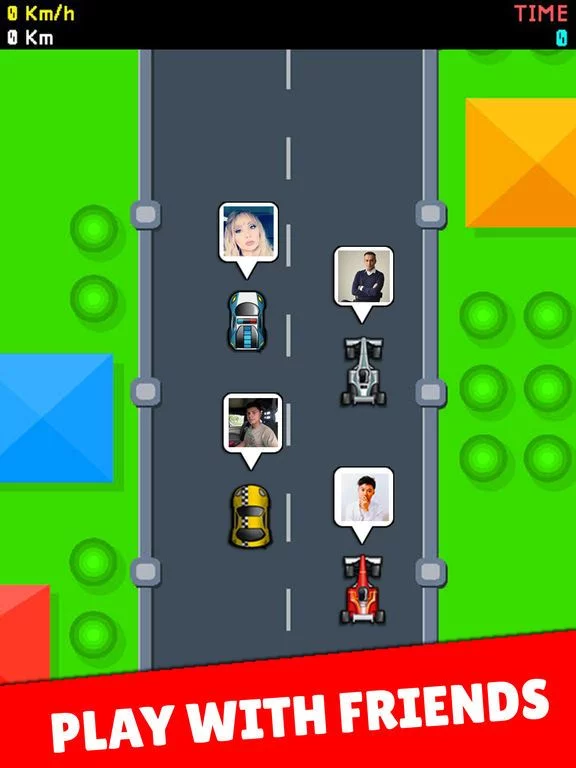 Изображение игры: Pixel Racers: Online Racing