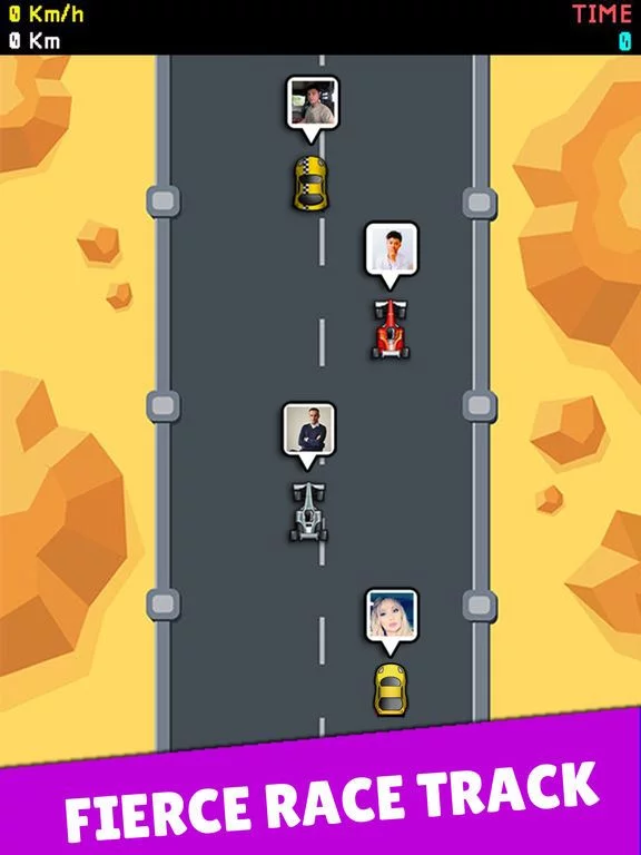 Изображение игры: Pixel Racers: Online Racing