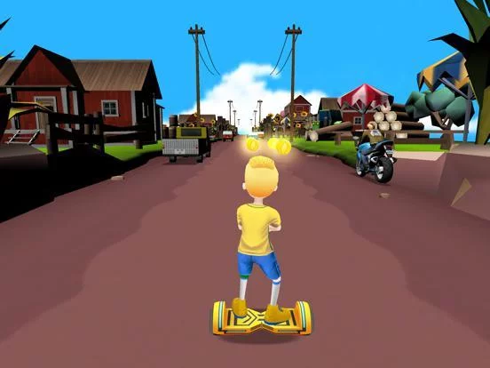 Изображение игры: HoverBoard Runner