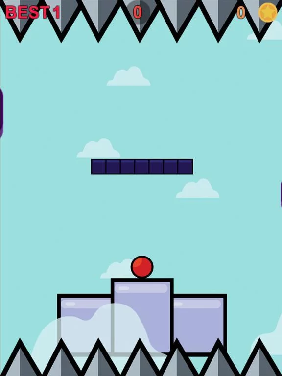 Изображение игры: Jumping ball hop bounce