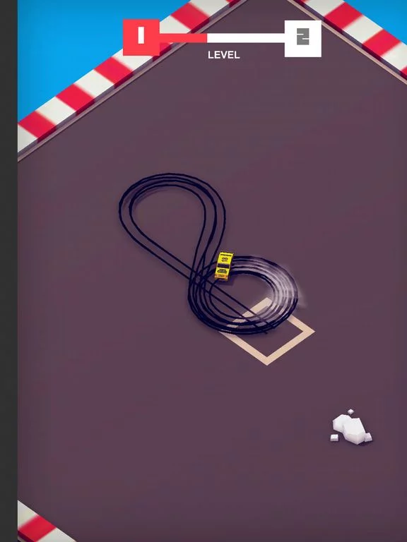 Изображение игры: Drifty snow road