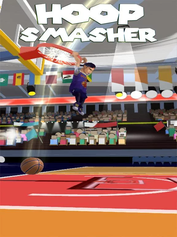 Изображение игры: basketball Dunk: Hoop Shot