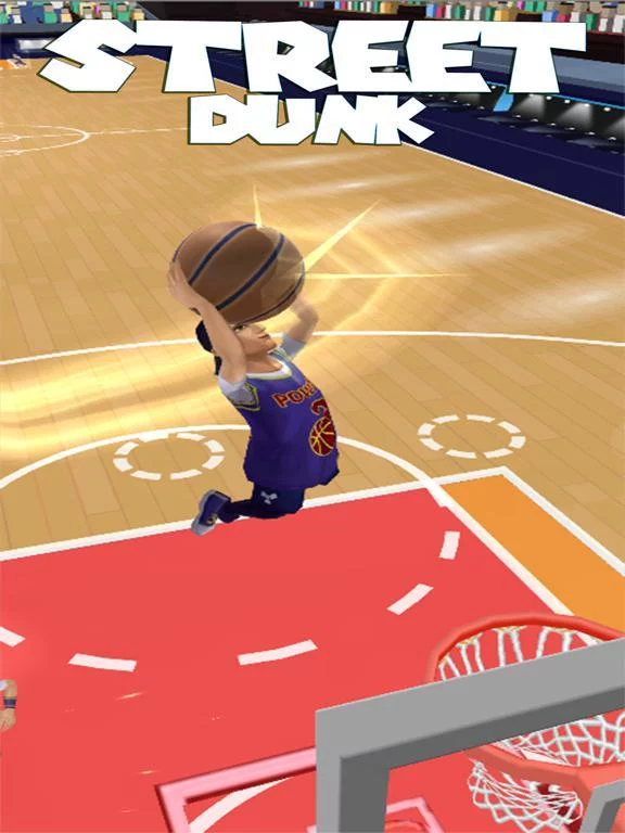 Изображение игры: basketball Dunk: Hoop Shot