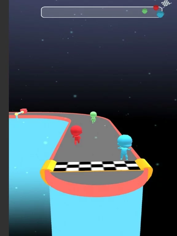 Изображение игры: fun Run race stick 3d