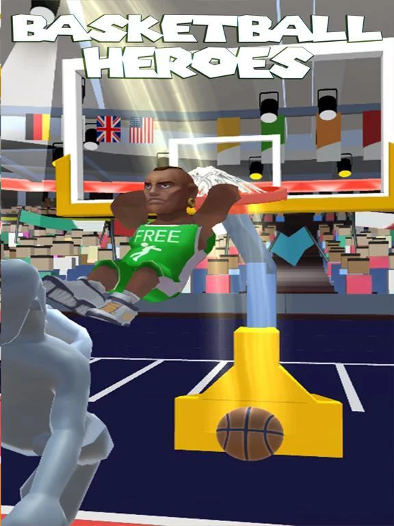 Изображение игры: basketball Dunk: Hoop Shot