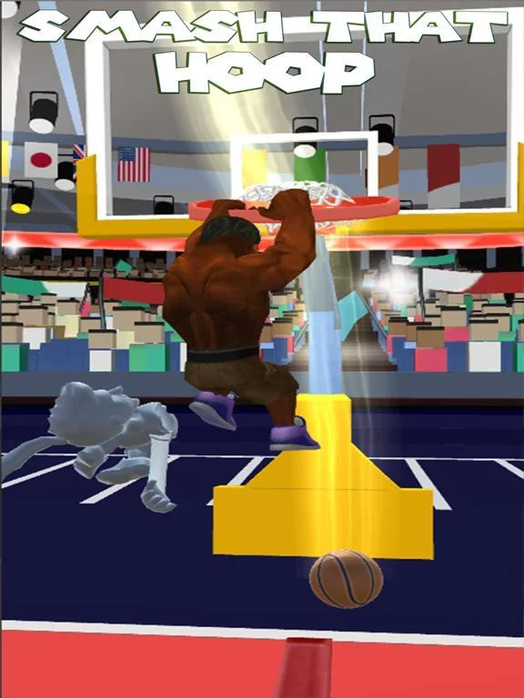 Изображение игры: basketball Dunk: Hoop Shot