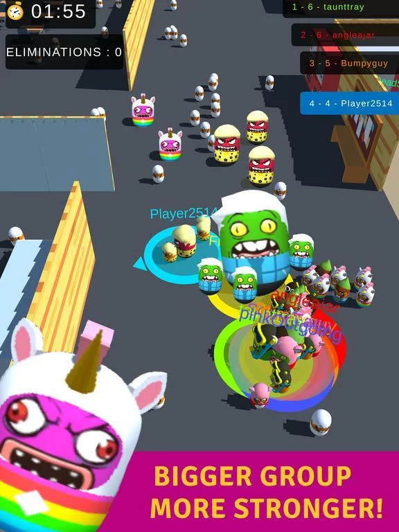 Изображение игры: Crowd Party Run