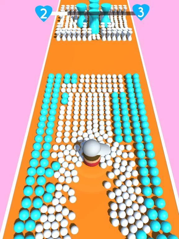 Изображение игры: Color push 3D bump