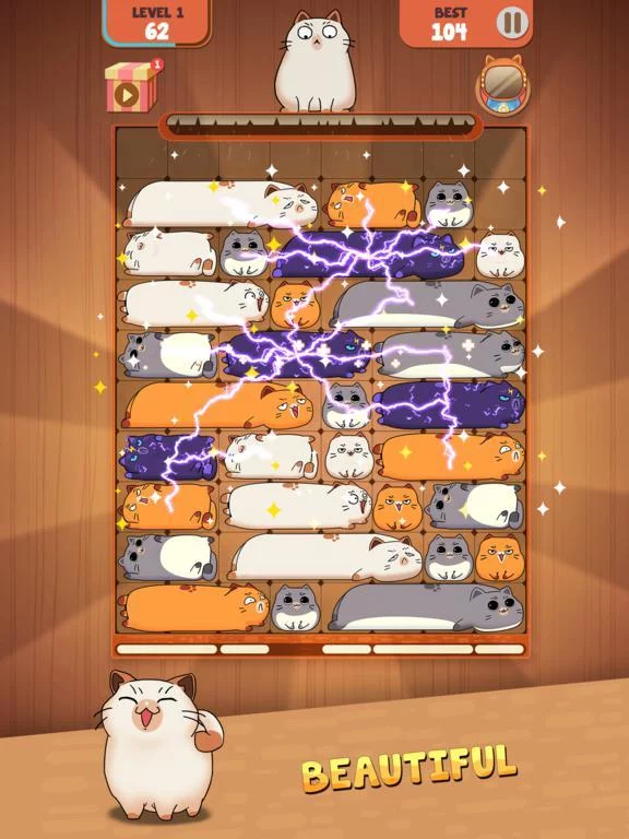 Изображение игры: Haru Cats: Slide Block Puzzle