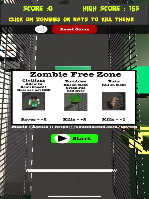 Изображение игры: Zombie Checkpoint