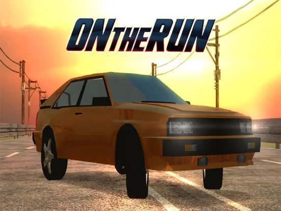 Изображение игры: On The Run Car Racing