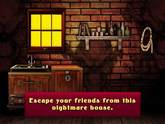 Изображение игры: Night Mare House Escape Games