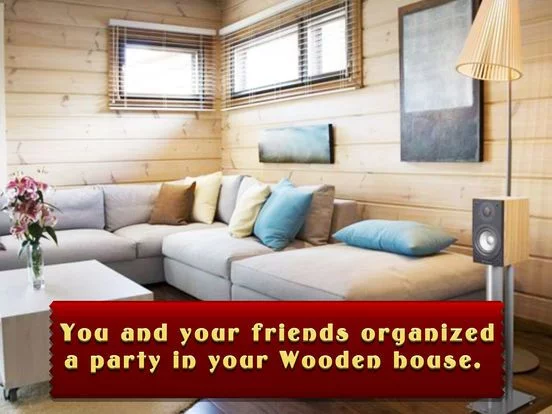 Изображение игры: Wooden House Escape Game