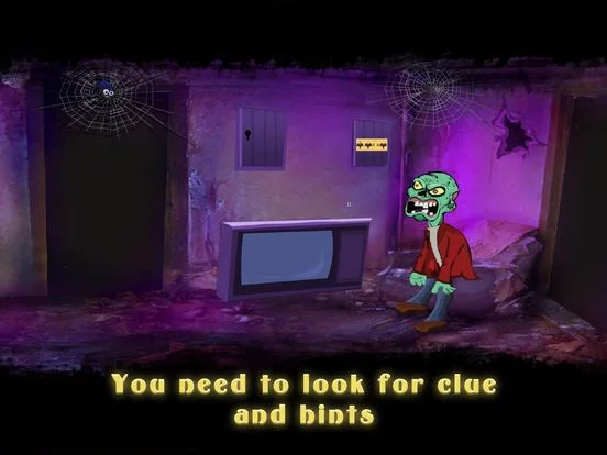 Изображение игры: Can You Escape From The Old Zombie House?