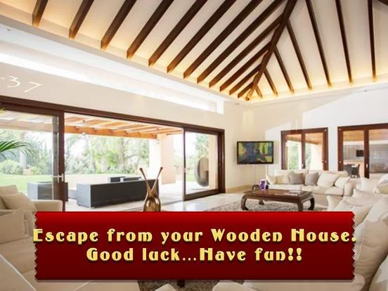 Изображение игры: Wooden House Escape Game