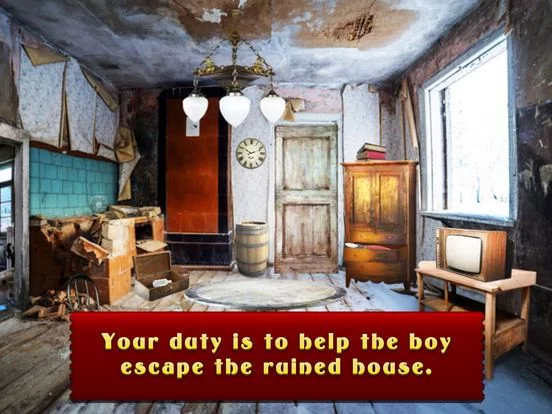 Изображение игры: Ruined House Escape Games