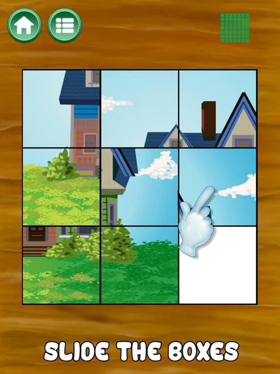 Изображение игры: House Slide Puzzle For Kids
