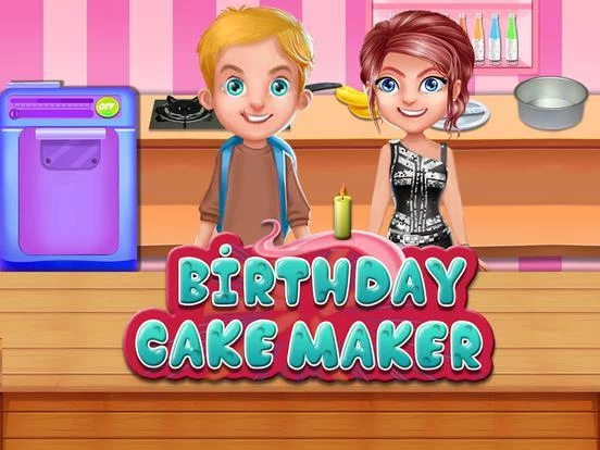 Изображение игры: Birthday Cake Maker Game Pro