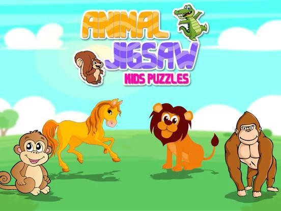 Изображение игры: Animal Jigsaw Kids Puzzle
