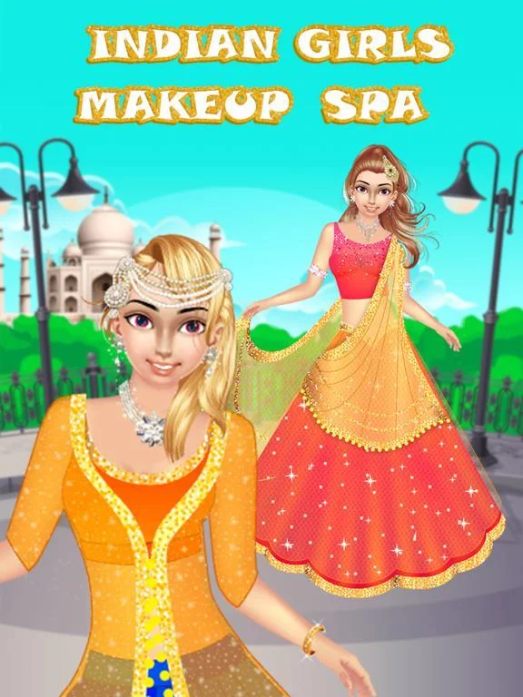 Изображение игры: Indian Girls Makeup Spa