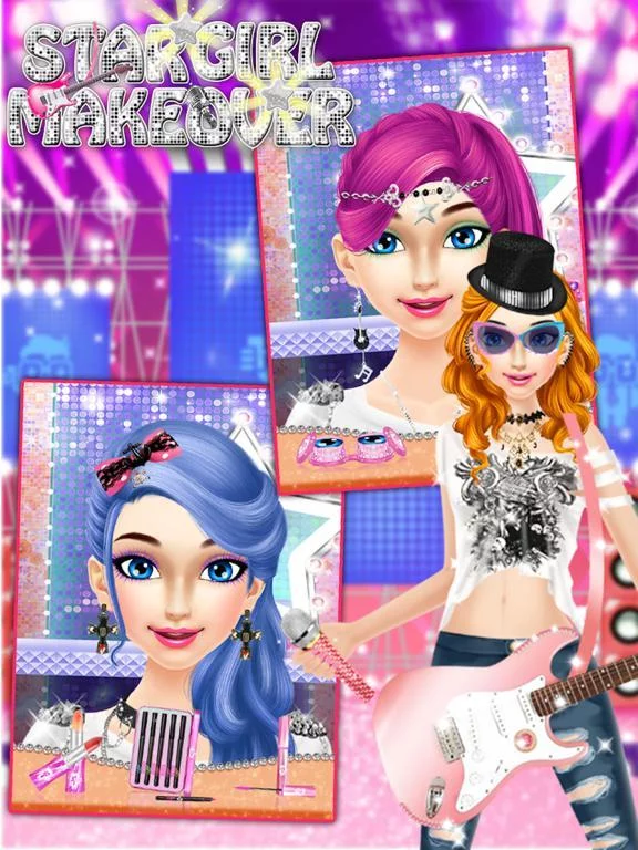 Изображение игры: Star Girl Makeover