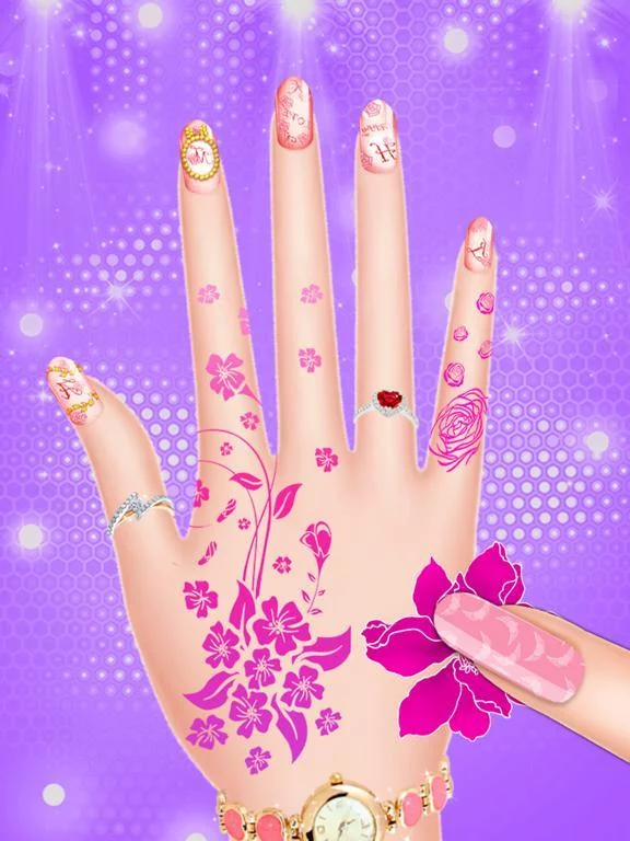 Изображение игры: Princess Nail Salon Makeover Pro