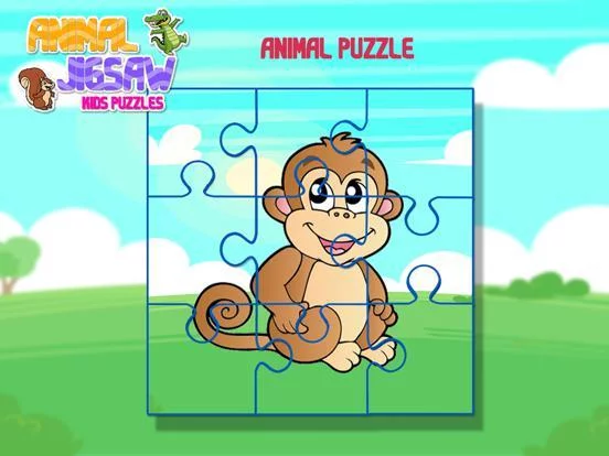 Изображение игры: Animal Jigsaw Kids Puzzle