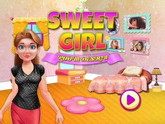 Изображение игры: Sweet Girl Room Design Pro