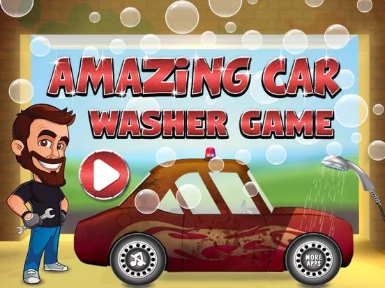 Изображение игры: Amazing Car Washer Game