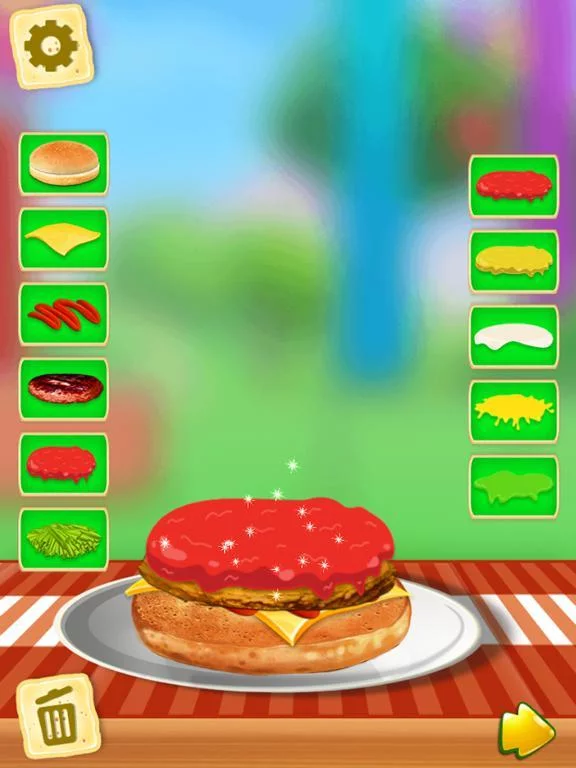 Изображение игры: Burger Maker:Cooking Game