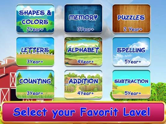 Изображение игры: Nursery School Learning Games