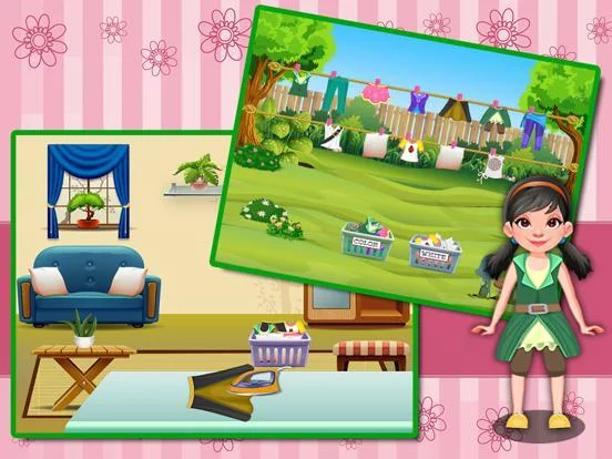 Изображение игры: Wash Laundry Game