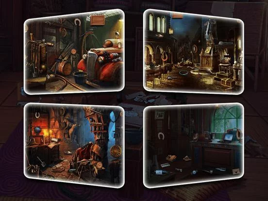 Изображение игры: Hidden Objects Hounted Scene