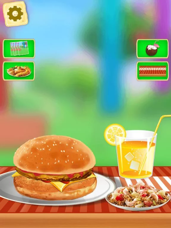 Изображение игры: Burger Maker:Cooking Game