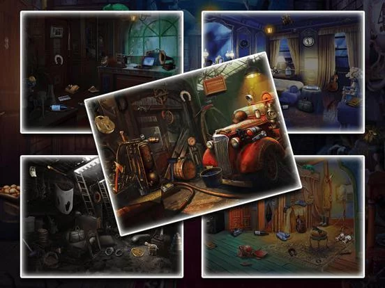Изображение игры: Hidden Objects Hounted Scene