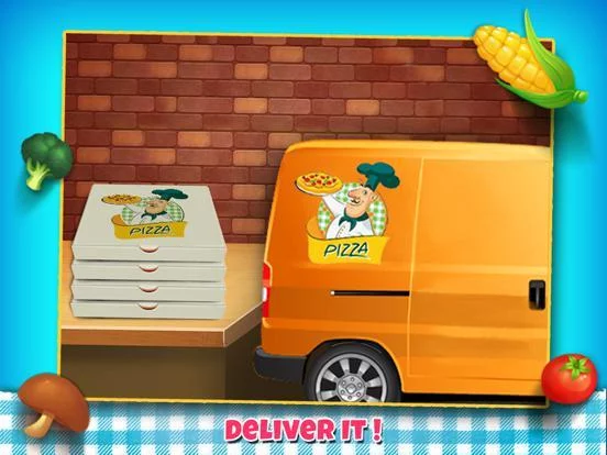 Изображение игры: Pizza Maker And Delivery Shop