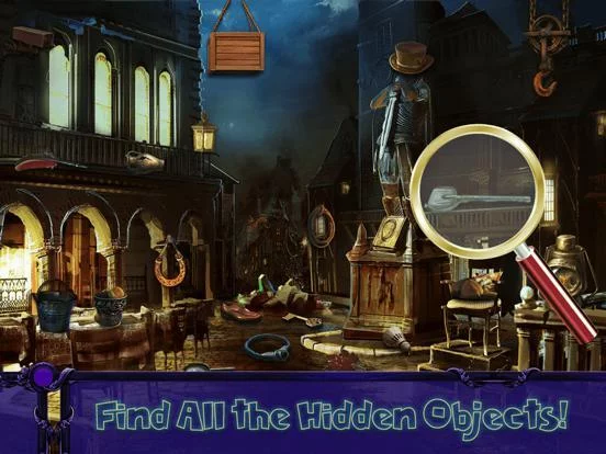 Изображение игры: Hidden Objects Hounted Scene