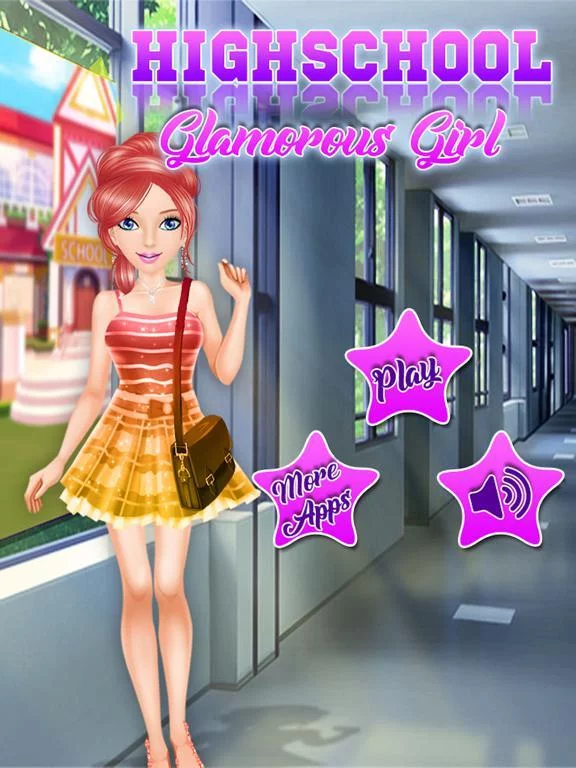 Изображение игры: Highschool Glamorous Girl