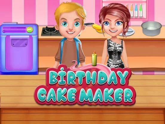 Изображение игры: Birthday Cake Maker Game