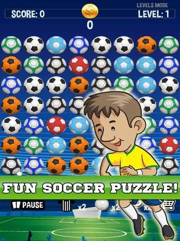 Изображение игры: Football Match Mania - Free Soccer Puzzle Game!