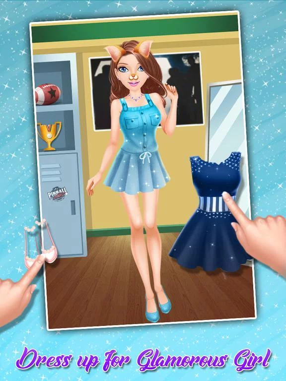 Изображение игры: Highschool Glamorous Girl