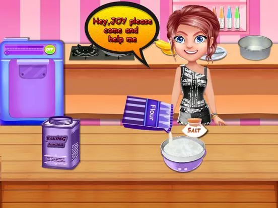 Изображение игры: Birthday Cake Maker Game